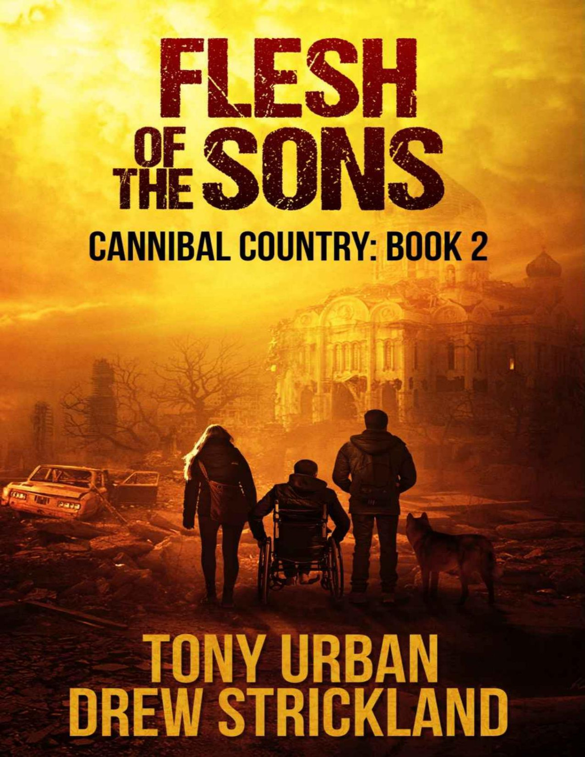 Flesh Of The Sons A Post Apocalyptic Thriller Cannibal Country Book 2 Tony Urban Drew Strickland