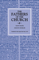 Exegetic Homilies Saint Basil