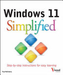 Windows 11 Simplified Paul Mcfedries