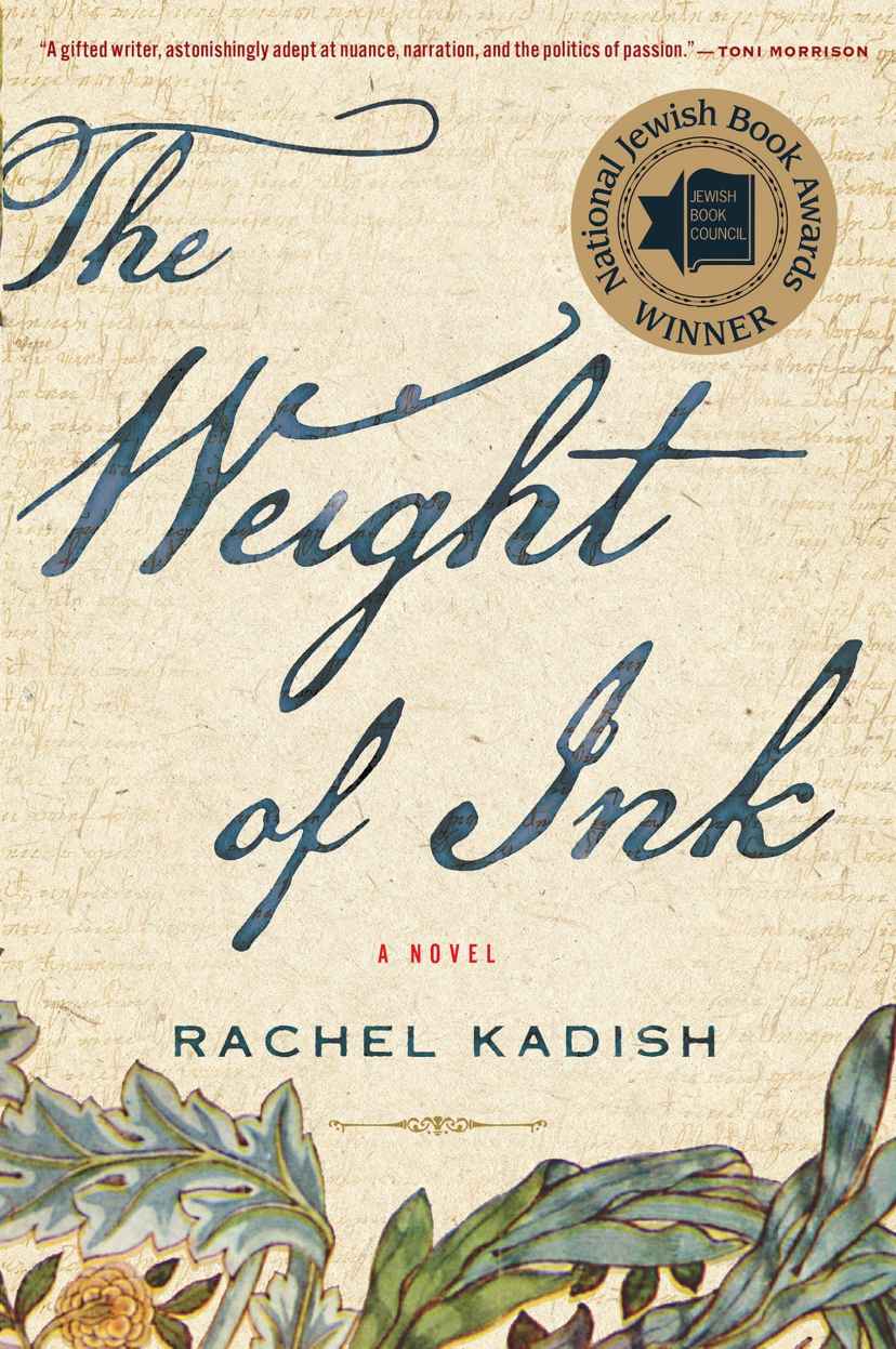 The Weight Of Ink Rachel Kadish