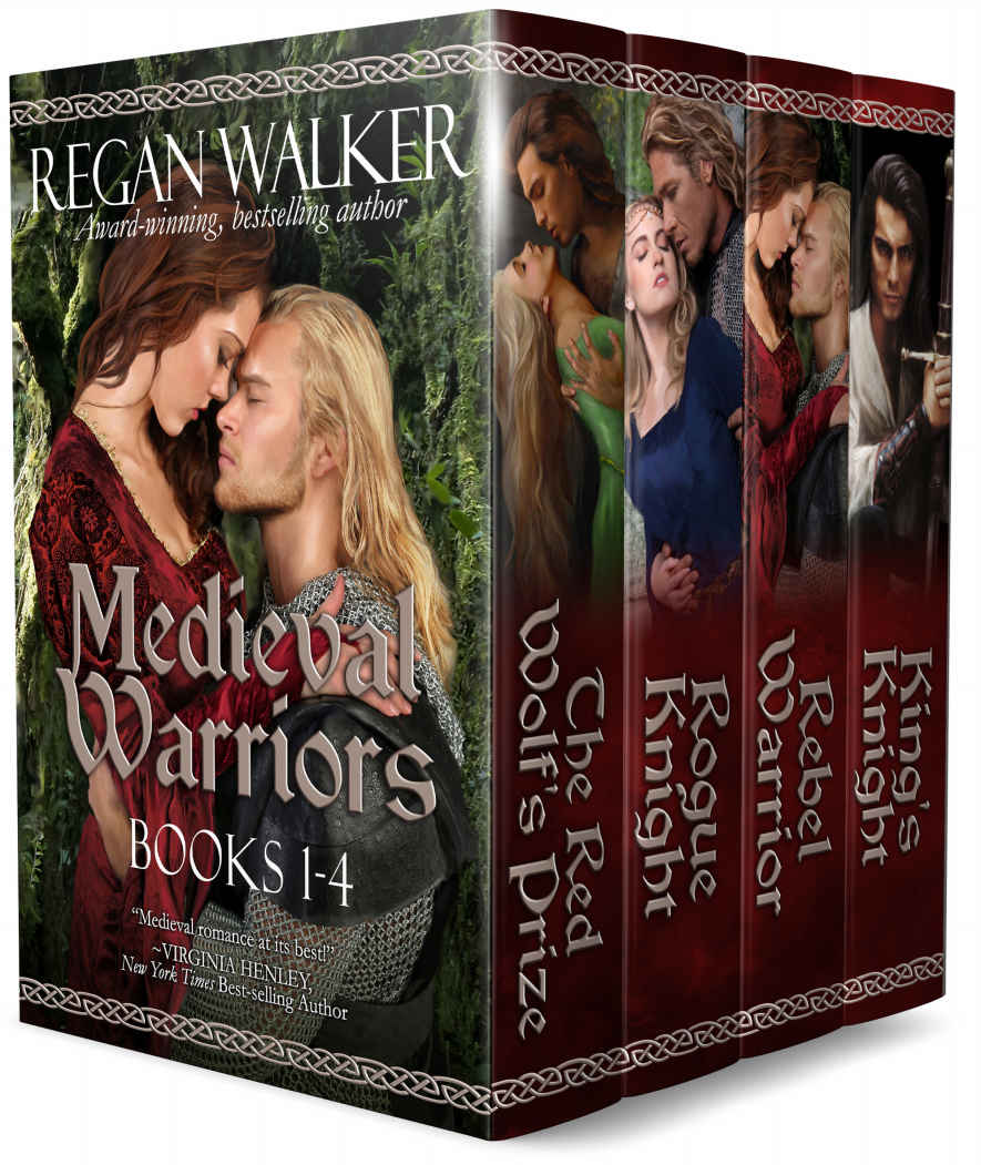 Medieval Warriors Boxed Set The Red Wolfs Prize Rogue Knight Rebel Warrior Kings Knight Regan Walker