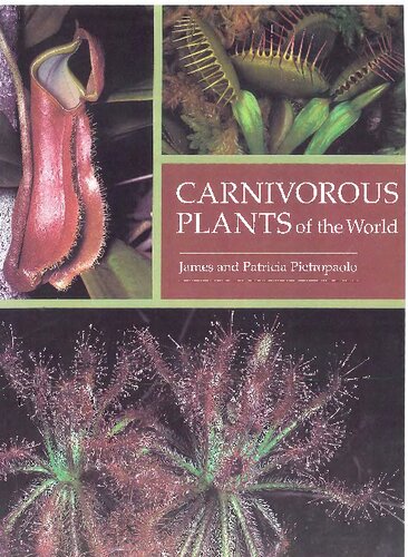 Carnivorous Plants Of The World James Pietropaolo Patricia Pietropaolo