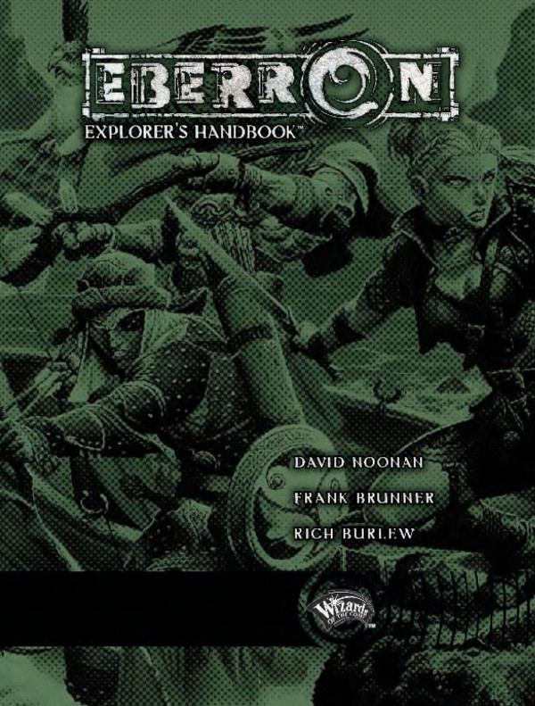 Eberron Explorers Handbook David Noonan Frank Brunner Rich Burlew