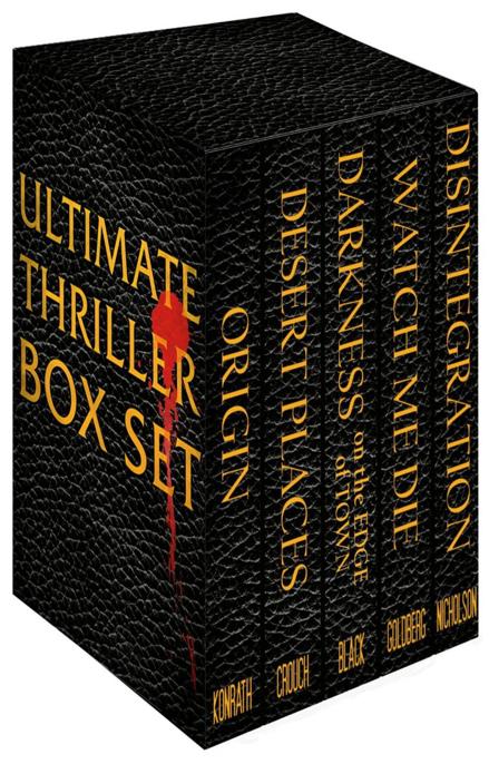 Ultimate Thriller Box Set Crouch Blake Goldberg Lee Konrath