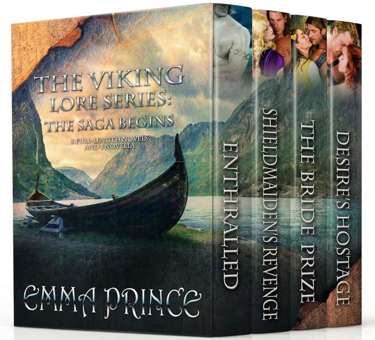 The Viking Lore Series The Saga Begins Three Fulllength Novels And One Novella Emma Prince
