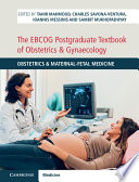 The Ebcog Postgraduate Textbook Of Obstetrics Gynaecology Obstetrics Maternalfetal Medicine Tahir Mahmood