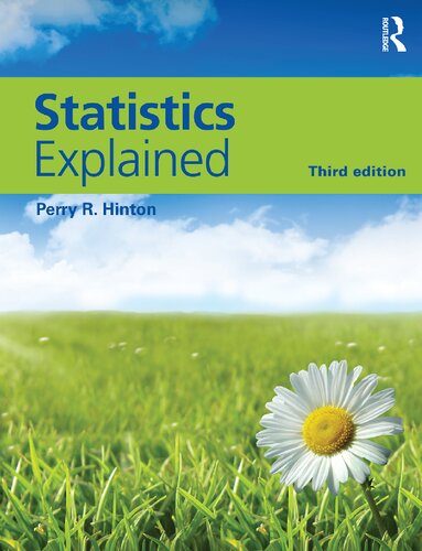 Statistics Explained 3rd Edition Perry R Hinton