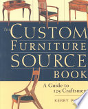 The Custom Furniture Sourcebook A Guide To 125 Craftsmen Scan Pdf Kerry Pierce