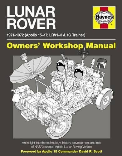 Lunar Rover Manual 19711972 Apollo 1517 Lrv13 1g Trainer 1st Edition Christopher Riley