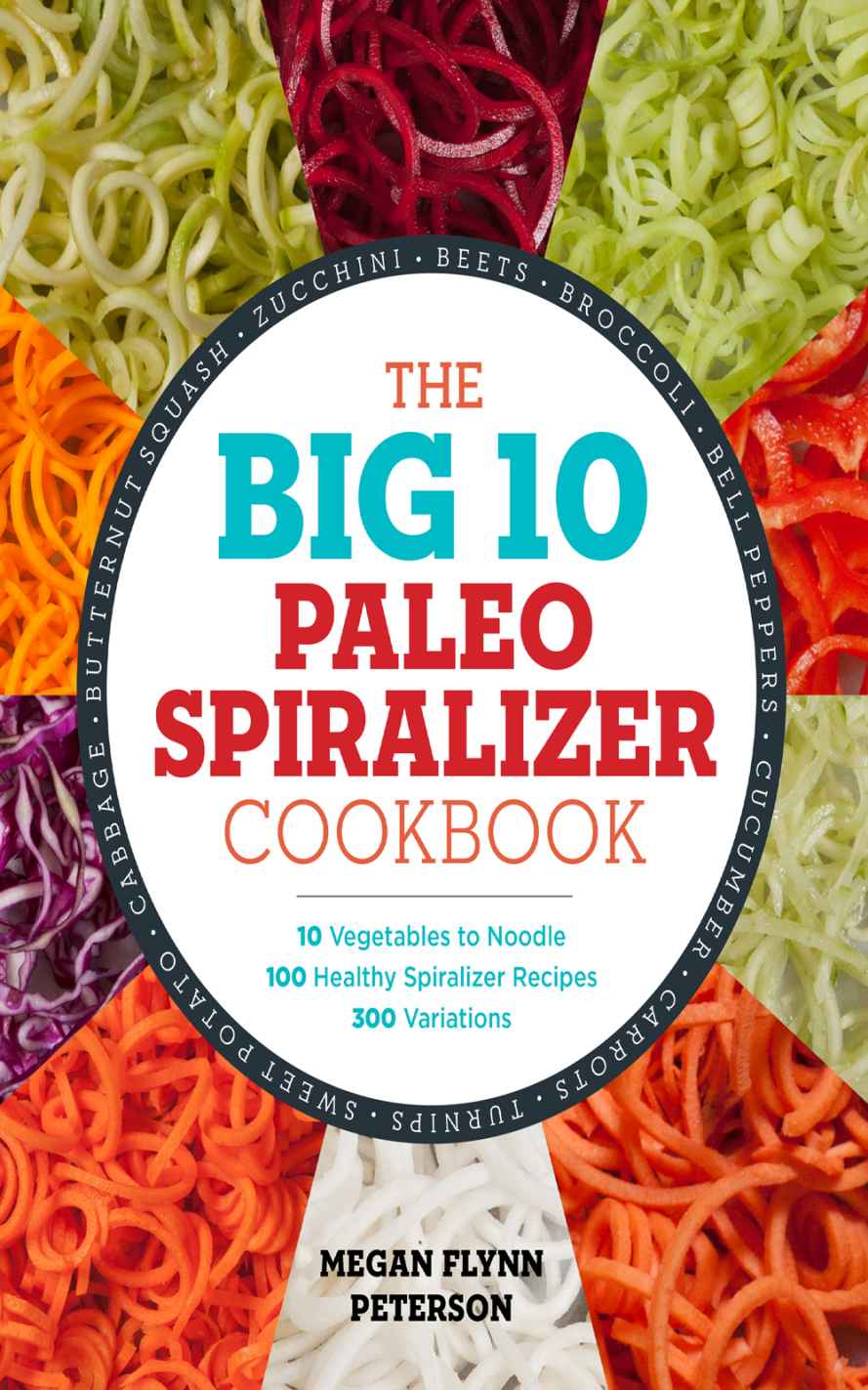The Big 10 Paleo Spiralizer Cookbook Megan Flynn Peterson