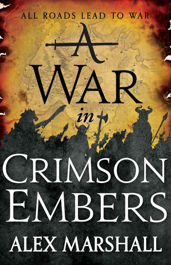 A War In Crimson Embers The Crimson Empire Alex Marshall