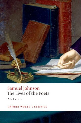 The Lives Of The Poets Johnson Samuel