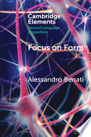 Focus On Form Alessandro Benati