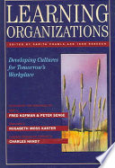 Learning Organizations John Renesch Sarita Chawla