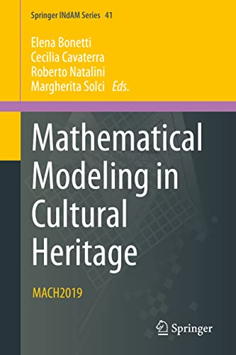 Mathematical Modeling In Cultural Heritage Elena Bonetti Cecilia Cavaterra