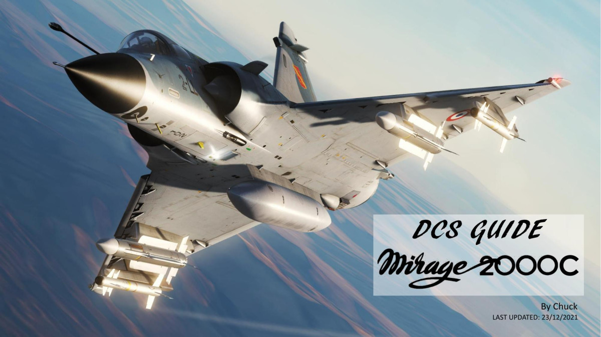 Dcs Mirage 2000c Guide Charles Ouellet