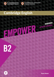 Cambridge English Empower B2 Upperintermediate Workbook With Answers 1st Edition Wayne Rimmer