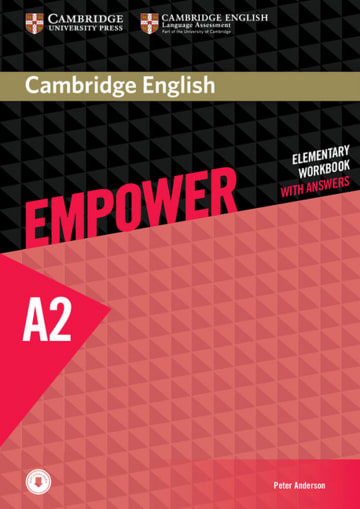 Cambridge English Empower A2 Elementary Workbook With Answers 1st Edition Peter Anderson