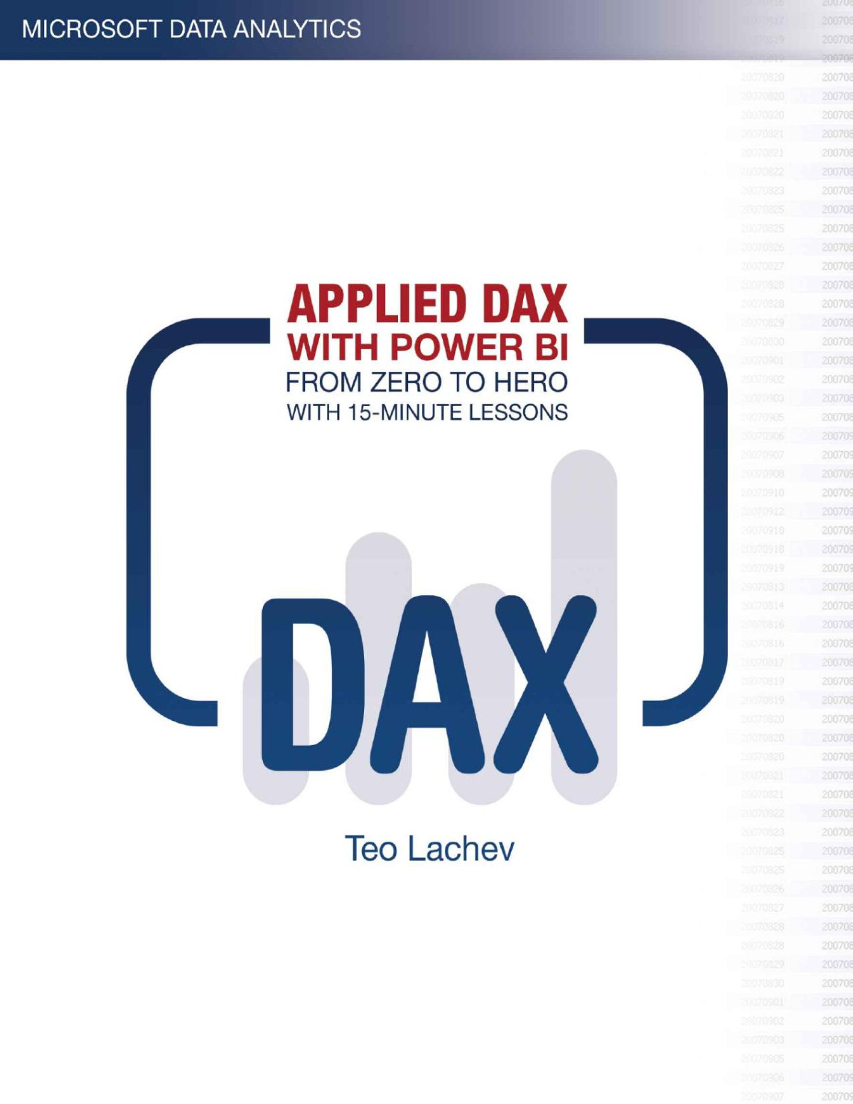 Applied Dax With Power Bi From Zero To Hero With 15minute Lessons Teo Lachev