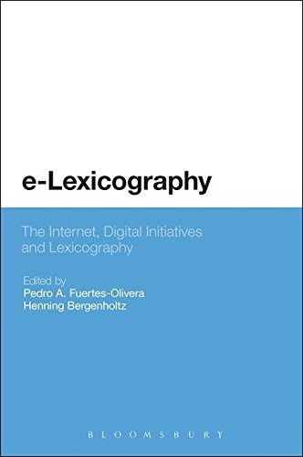 Elexicography The Internet Digital Initiatives And Lexicography Pedro A Fuertesolivera