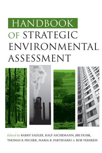 Handbook Of Strategic Environmental Assessment Barry Sadler Jiri Dusik