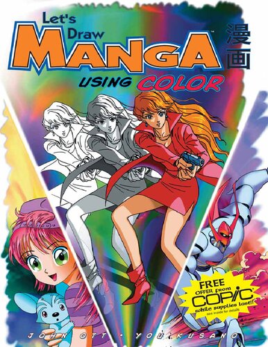 Lets Draw Manga Using Color 1st Edition John Ott You Kuseno