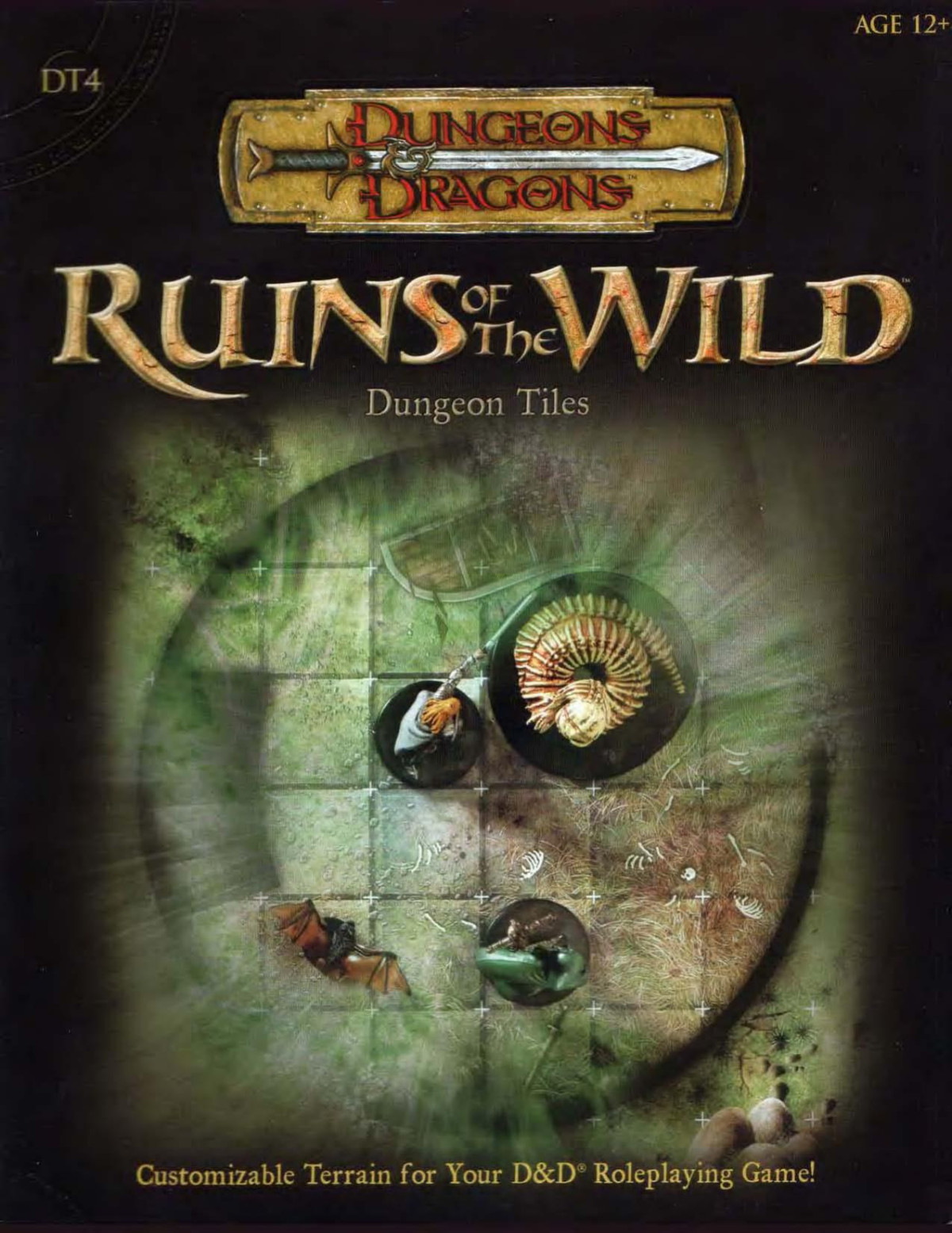 Ruins Of The Wild Dungeon Tiles 4 Bruce R Cordell