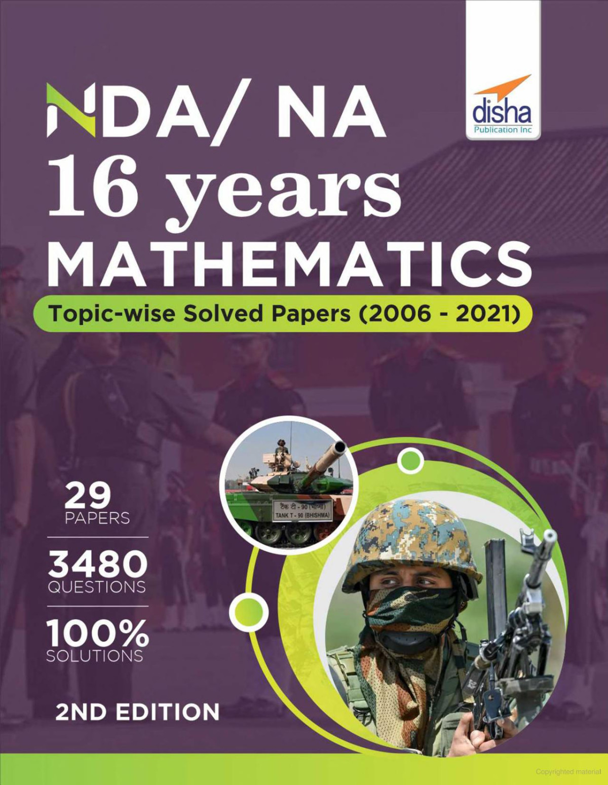 Nda Na 16 Years Mathematics Topicwise Solved Papers 2006 2021 2nd Edition 2nd Edition Disha Experts