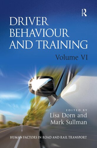 Driver Behaviour And Training Volume Vi Lisa Dorn