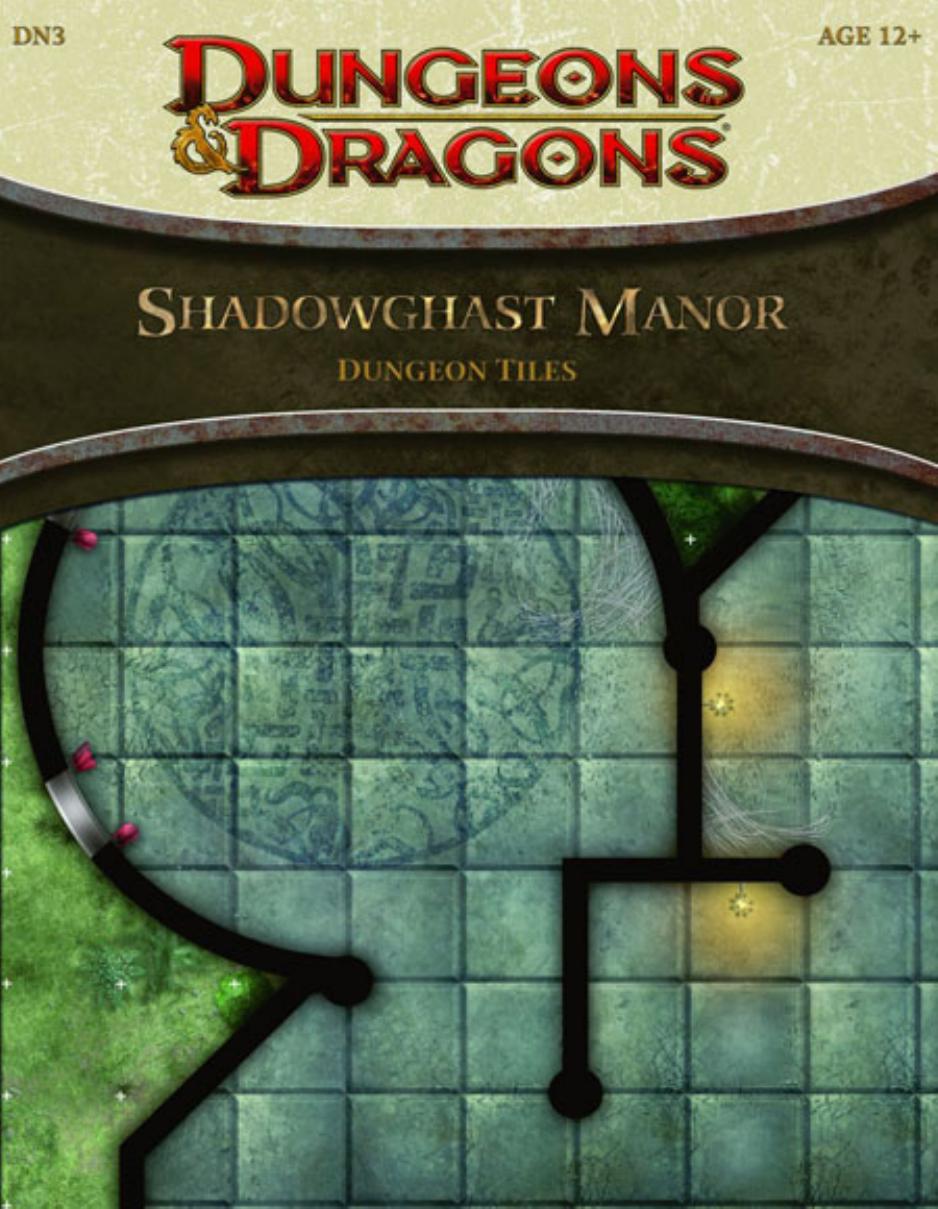 Shadowghast Manor Dungeon Tiles Wizards Of The Coast