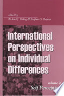 Self Perception R J Riding Stephen G Rayner Stephen Rayner