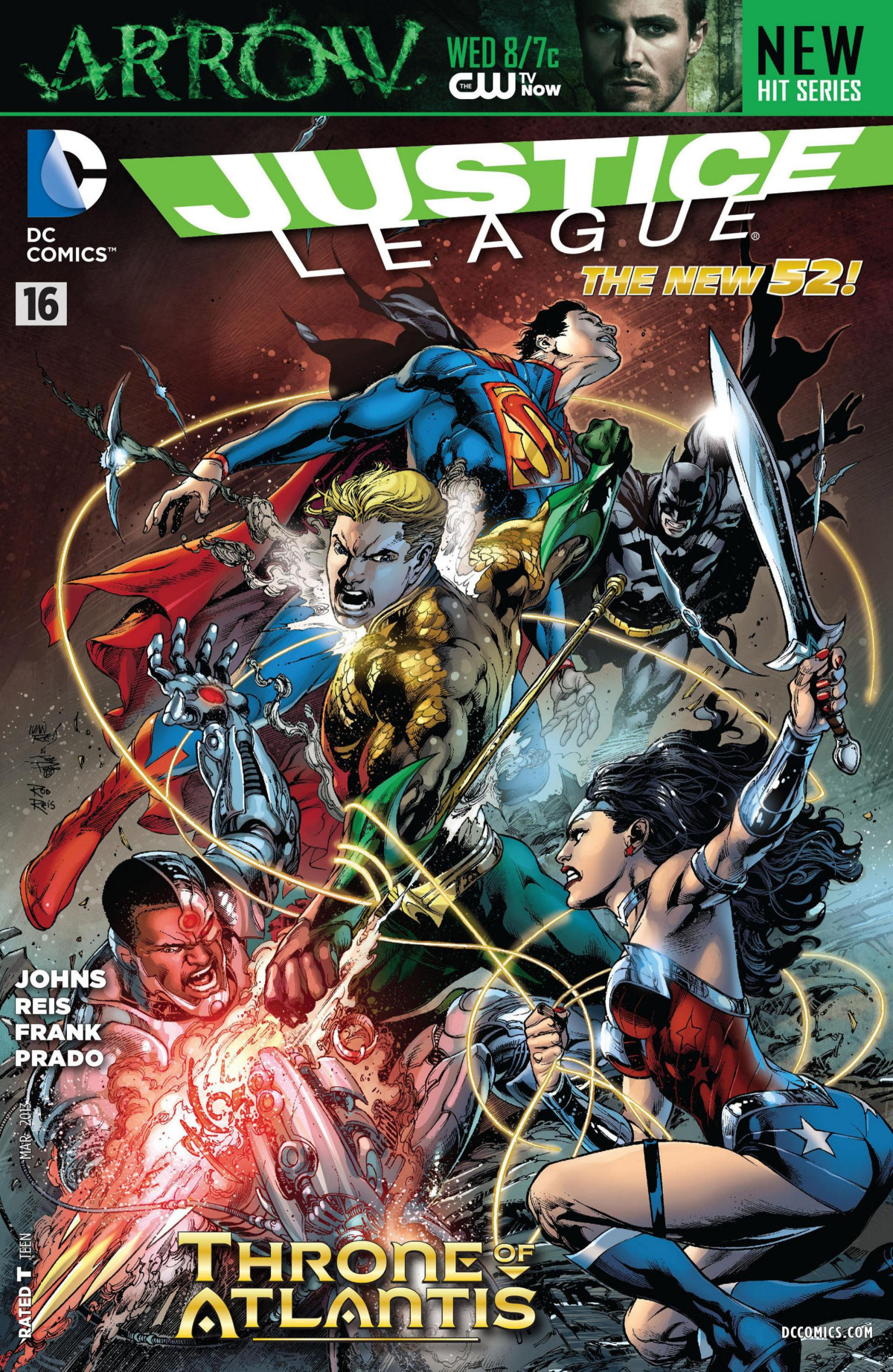 N52 Justice League 16 2013 Justice League V2 Geoff Johns