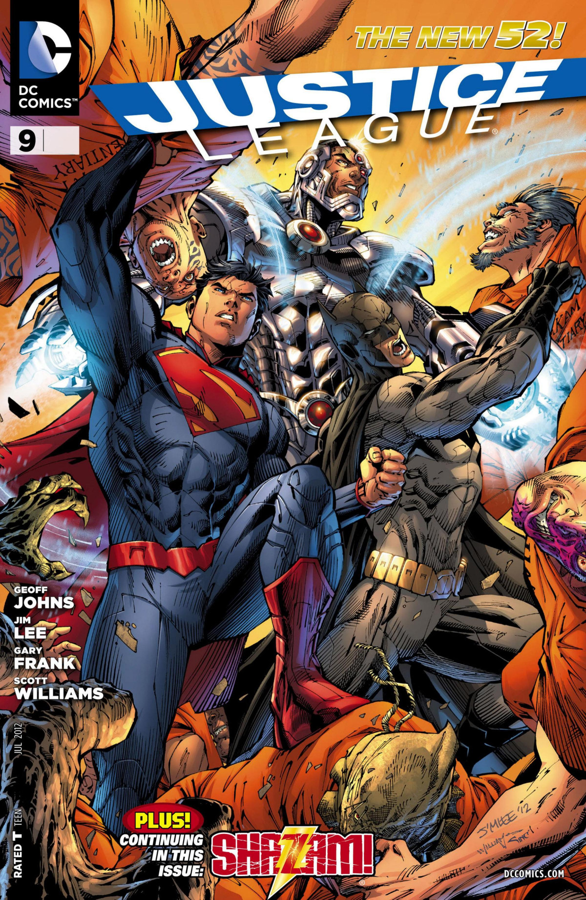 N52 Justice League 9 2012 Justice League V2 Geoff Johns