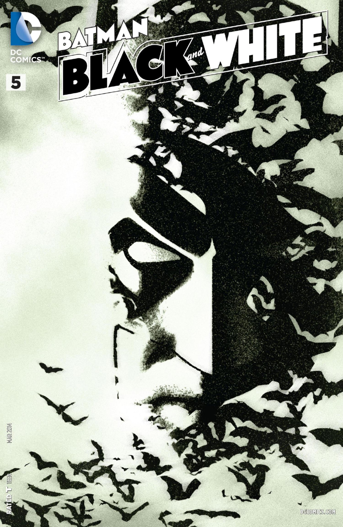 Batman Black And White 5 2014 Va