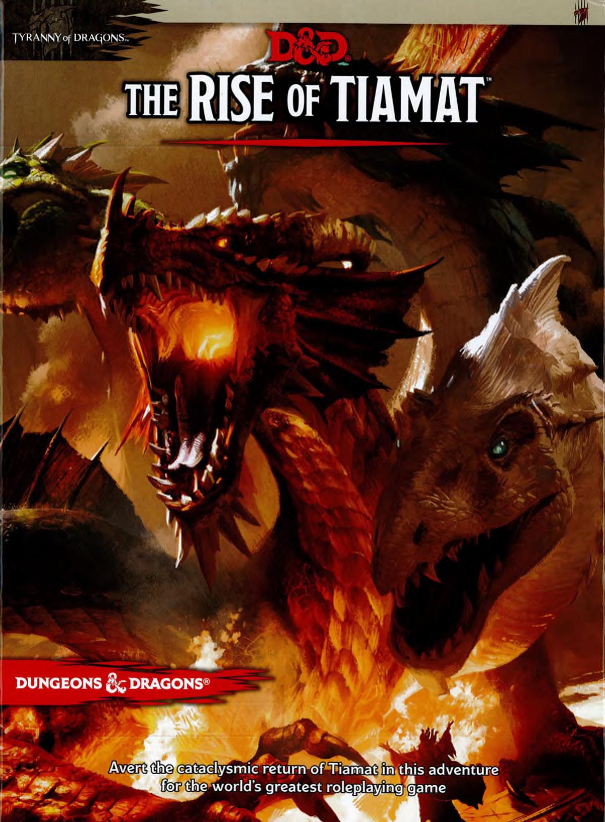 Tyranny Of Dragons The Rise Of Tiamat 5th Edition Jeremy Crawford