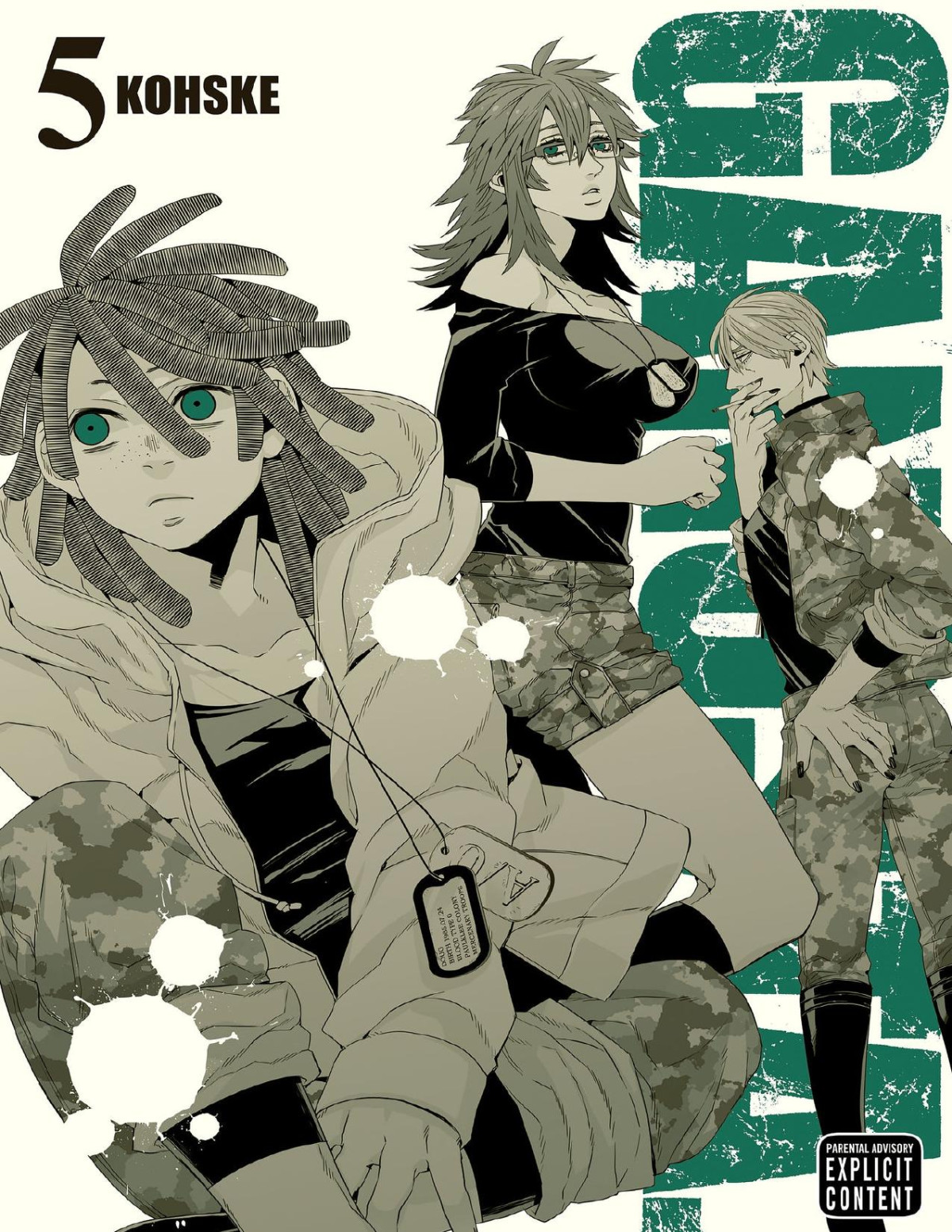 Gangsta Vol 5 Kohske