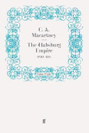 The Habsburg Empire 17901918 C A Macartney