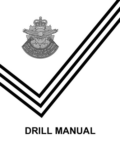 Canadian Air Cadet Drill Manual Air Cadet League Of Canada