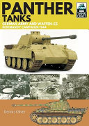 Panther Tanks Germany Army And Waffen Ss Normandy Campaign 1944 1st Edition Dennis Oliver