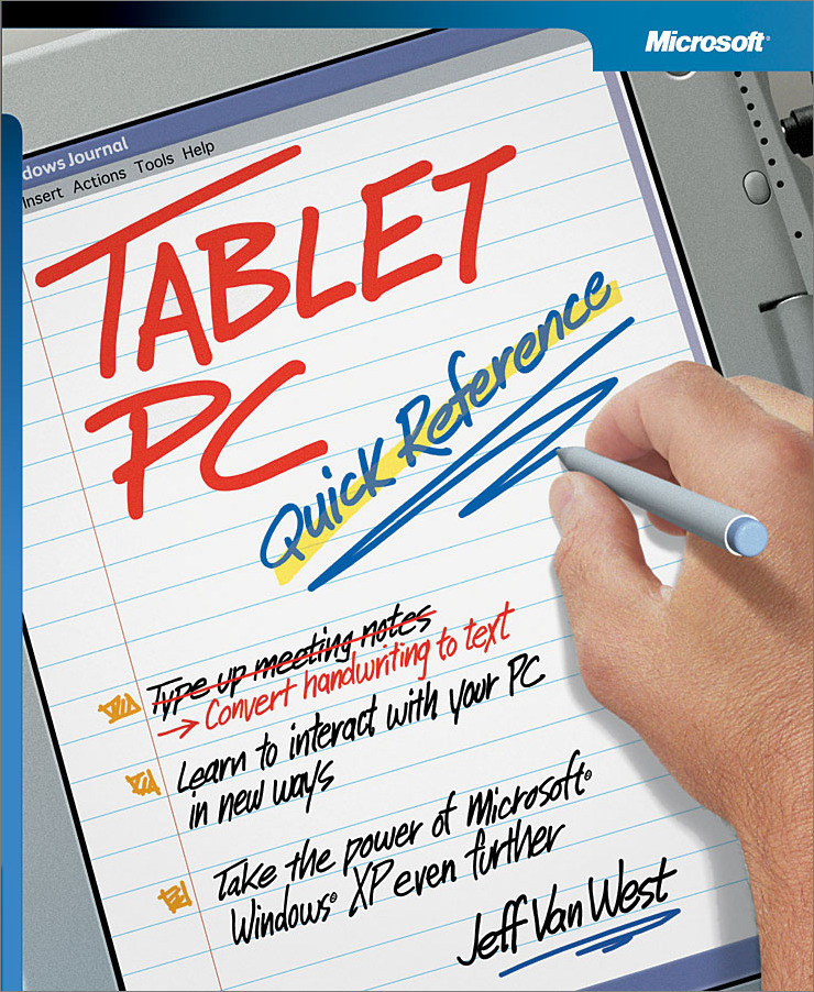 Tablet Pc Quick Reference Jeff Van West