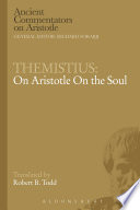 Themistius On Aristotle On The Soul Robert B Todd