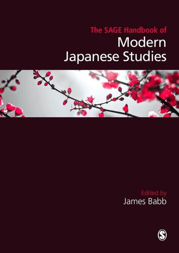 The Sage Handbook Of Modern Japanese Studies James Babb