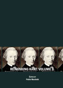 Rethinking Kant Volume 2 Pablo Muchnik