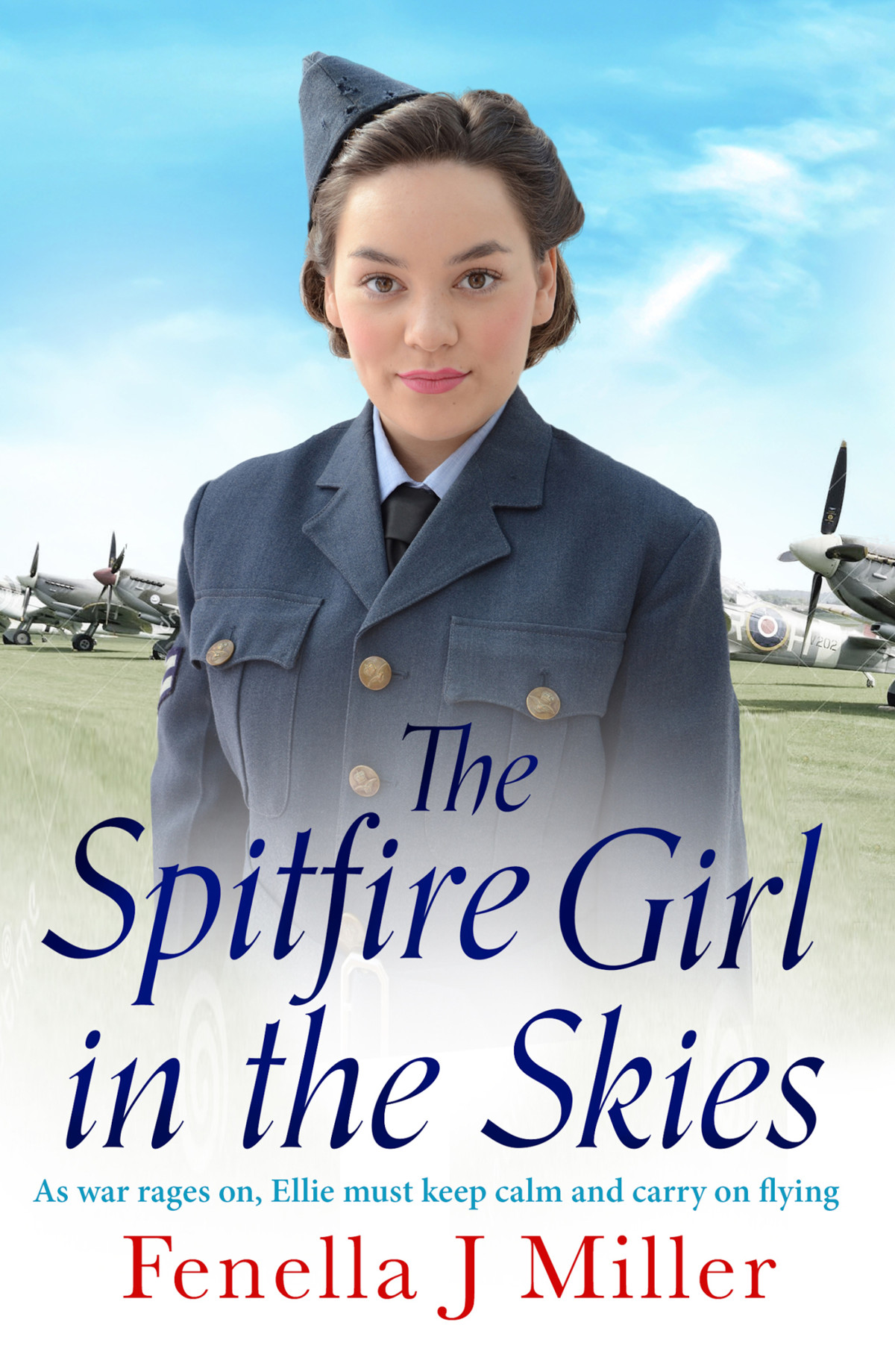 The Spitfire Girl In The Skies Fenella J Miller