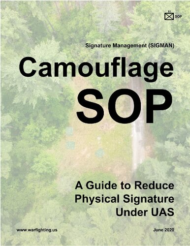 Sigman Camouflage Sop A Guide To Reduce Physical Signature Under Uas Warfightingus