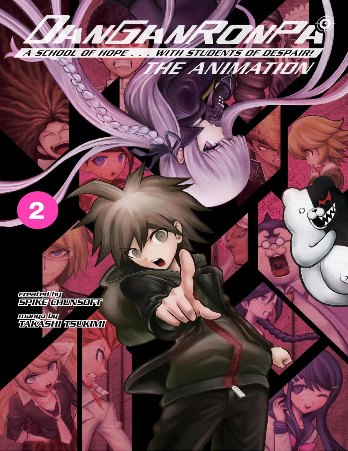 Danganronpa The Animation Volume 2 Takashi Tsukimi Spike Chunsoft