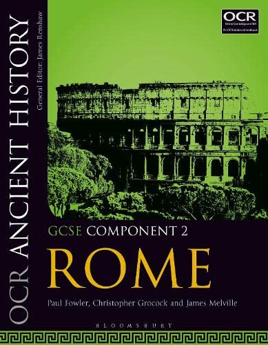 Ocr Ancient History Gcse Component 2 Rome Uk Ed Paul Fowler