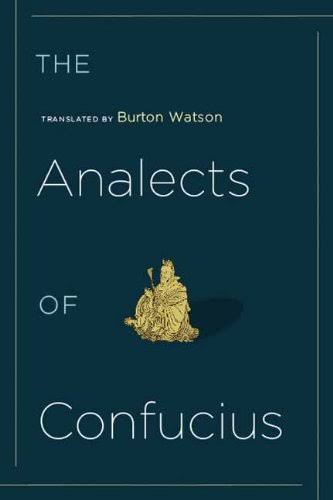 The Analects Of Confucius Illustrated Burton Watson