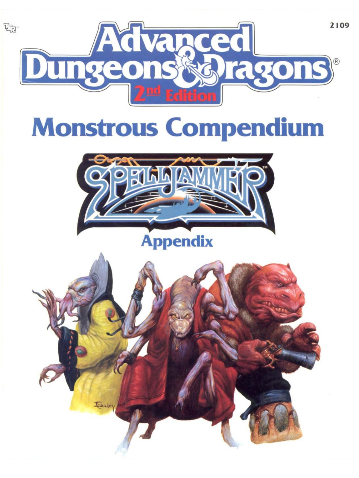 Monstrous Compendium Spelljammer Appendix I 2nd Edition Add Jeff Grubb