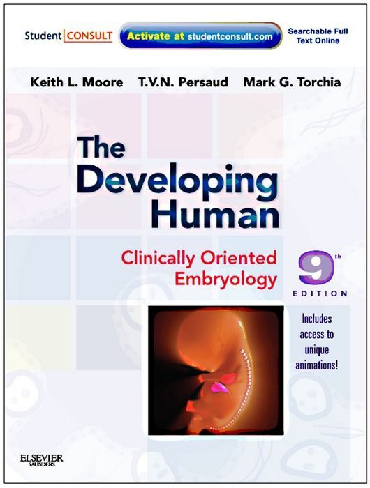 The Developing Human With Student Consult Online Access Keith L Moore T V N Persaud Mark G Torchia